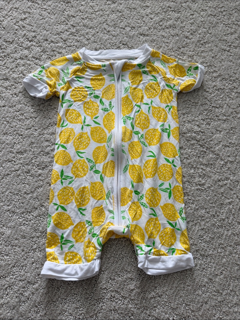 Little Sleepies Lemon Shorty Zippy